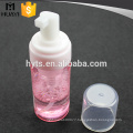 100ml transparent empty square PET cosmetic plastic bottle